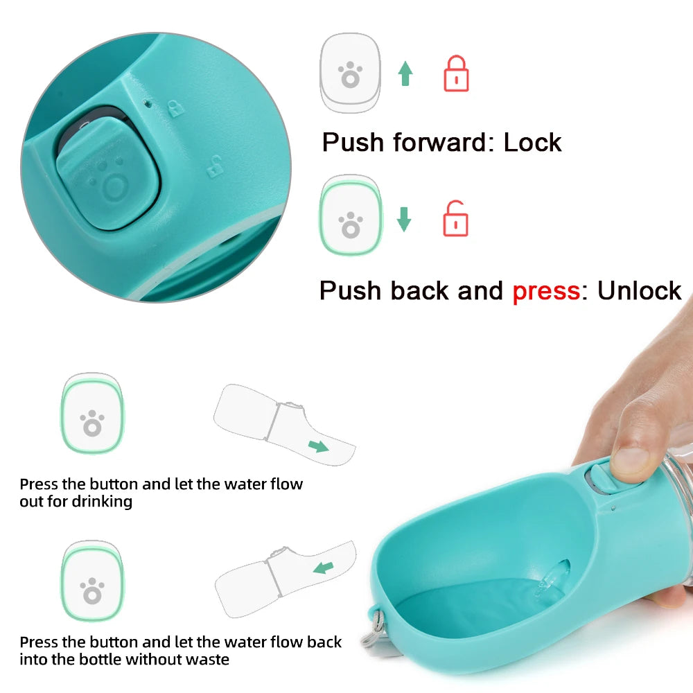 Portable Dog Water Bottle  Dogs and Cat