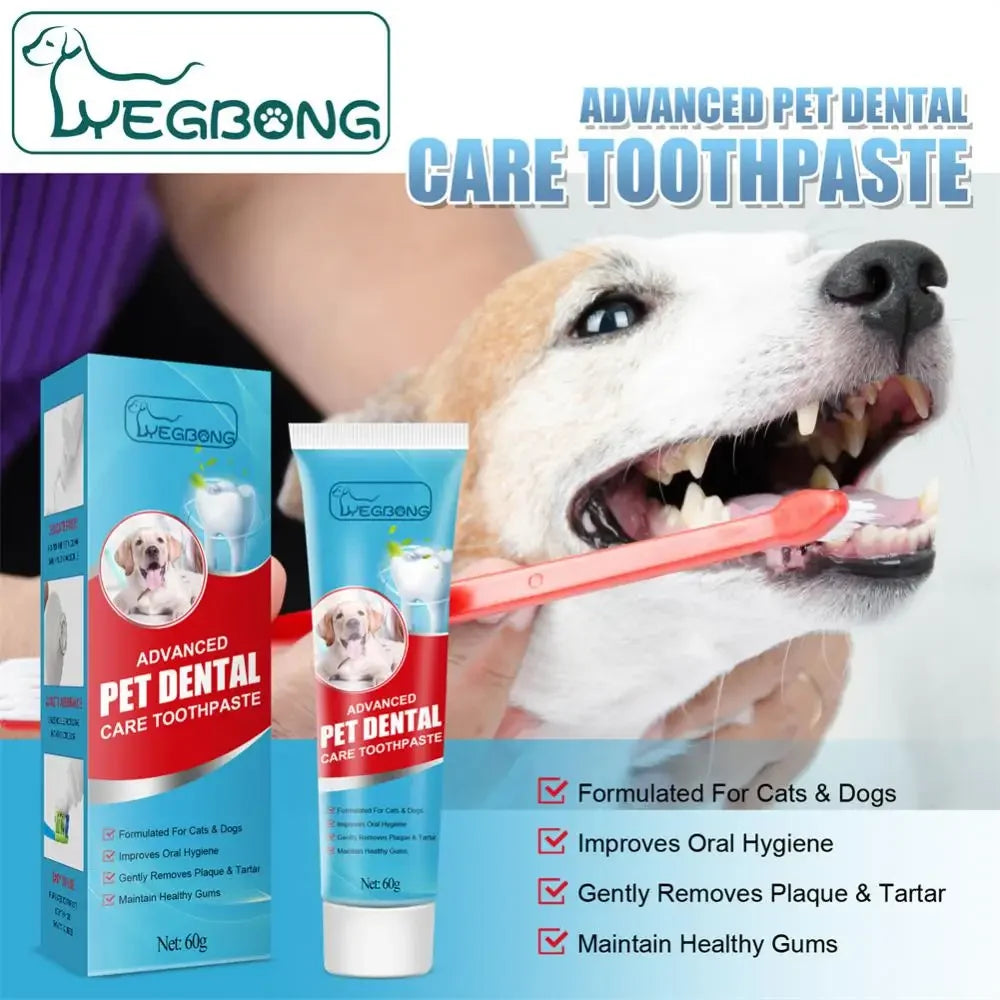 Pet Toothpaste for Dogs & Cats "Edible"
