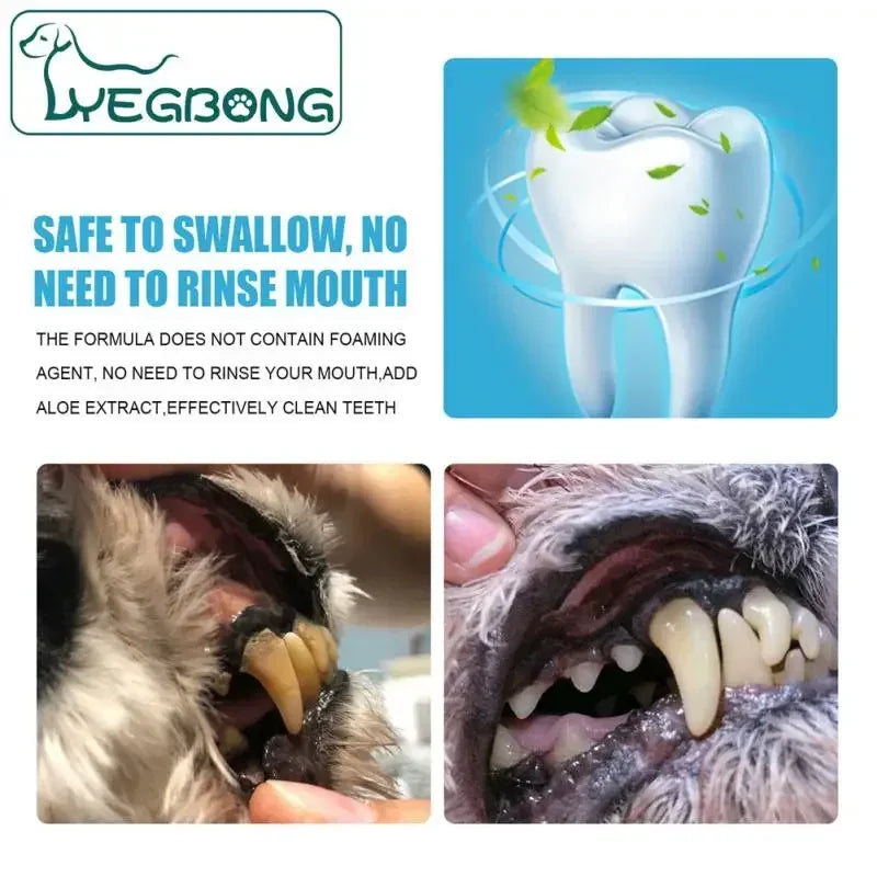 Pet Toothpaste for Dogs & Cats "Edible"